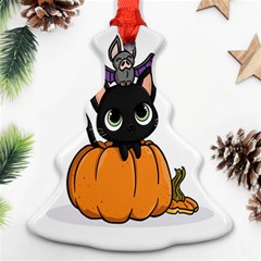 Halloween Cute Cat Ornament (christmas Tree) 