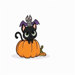 Halloween Cute Cat Large Garden Flag (two Sides)