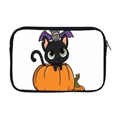 Halloween Cute Cat Apple Macbook Pro 17  Zipper Case