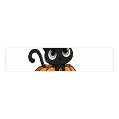 Halloween Cute Cat Velvet Scrunchie by HermanTelo