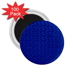 Background Polka Blue 2 25  Magnets (100 Pack)  by HermanTelo