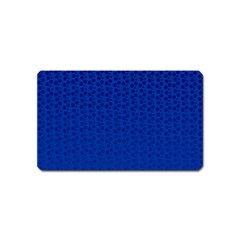 Background Polka Blue Magnet (name Card) by HermanTelo