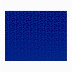 Background Polka Blue Small Glasses Cloth (2 Sides)