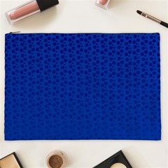 Background Polka Blue Cosmetic Bag (xxl)