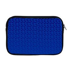 Background Polka Blue Apple Macbook Pro 17  Zipper Case