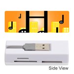 Abstract Anthropomorphic Art Memory Card Reader (Stick) Front