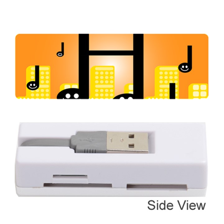 Abstract Anthropomorphic Art Memory Card Reader (Stick)