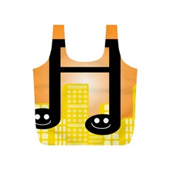 Abstract Anthropomorphic Art Full Print Recycle Bag (s) by HermanTelo