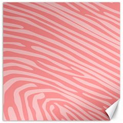 Pattern Texture Pink Canvas 16  X 16 