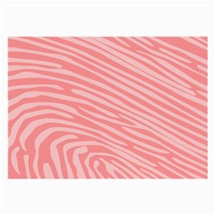 Pattern Texture Pink Large Glasses Cloth (2 Sides)