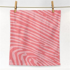 Pattern Texture Pink Face Towel