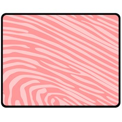 Pattern Texture Pink Fleece Blanket (medium) 