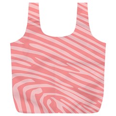 Pattern Texture Pink Full Print Recycle Bag (xl)