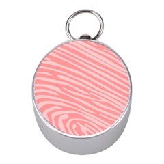 Pattern Texture Pink Mini Silver Compasses