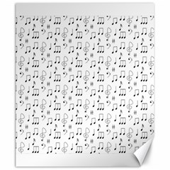 Music Notes Background Wallpaper Canvas 20  X 24 