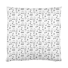 Music Notes Background Wallpaper Standard Cushion Case (one Side)