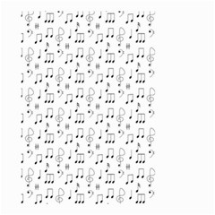 Music Notes Background Wallpaper Small Garden Flag (two Sides)