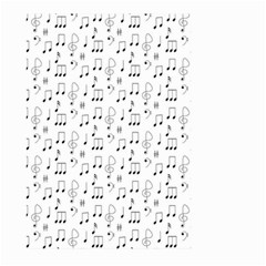 Music Notes Background Wallpaper Large Garden Flag (two Sides)