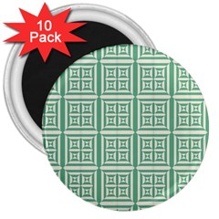 Background Digital Texture 3  Magnets (10 pack) 