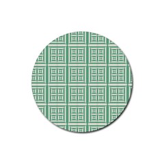 Background Digital Texture Rubber Coaster (round)  by HermanTelo