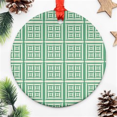 Background Digital Texture Round Ornament (Two Sides)