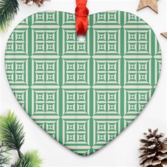 Background Digital Texture Heart Ornament (Two Sides)