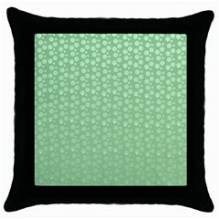 Background Polka Green Throw Pillow Case (black) by HermanTelo