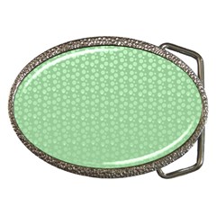 Background Polka Green Belt Buckles by HermanTelo