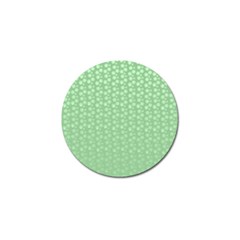 Background Polka Green Golf Ball Marker