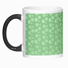 Background Polka Green Morph Mugs