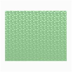 Background Polka Green Small Glasses Cloth