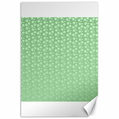 Background Polka Green Canvas 24  X 36 