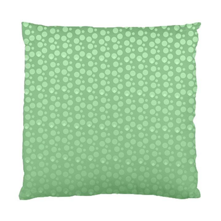 Background Polka Green Standard Cushion Case (Two Sides)