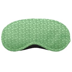 Background Polka Green Sleeping Mask by HermanTelo