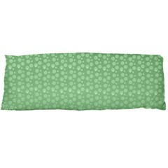 Background Polka Green Body Pillow Case Dakimakura (two Sides) by HermanTelo