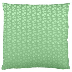 Background Polka Green Large Cushion Case (two Sides)