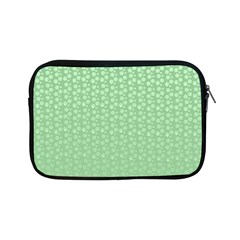 Background Polka Green Apple Ipad Mini Zipper Cases