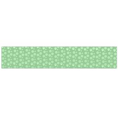 Background Polka Green Large Flano Scarf 