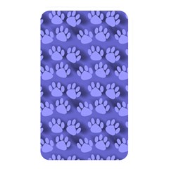 Pattern Texture Feet Dog Blue Memory Card Reader (rectangular) by HermanTelo