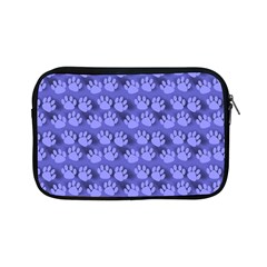 Pattern Texture Feet Dog Blue Apple Ipad Mini Zipper Cases by HermanTelo