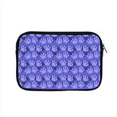 Pattern Texture Feet Dog Blue Apple Macbook Pro 15  Zipper Case by HermanTelo