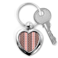 Wallpaper Cute Pattern Key Chain (heart) by HermanTelo