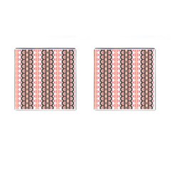 Wallpaper Cute Pattern Cufflinks (square)