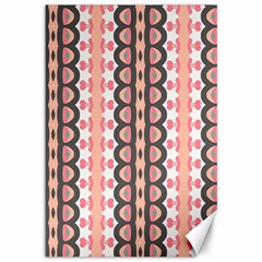 Wallpaper Cute Pattern Canvas 12  X 18  by HermanTelo