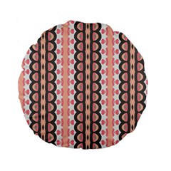 Wallpaper Cute Pattern Standard 15  Premium Flano Round Cushions