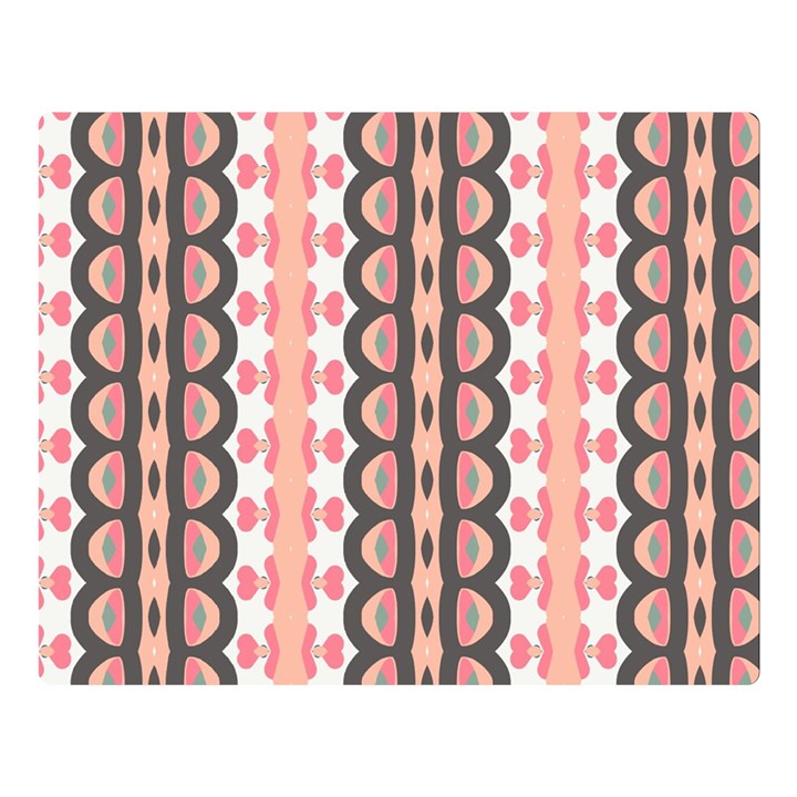 Wallpaper Cute Pattern Double Sided Flano Blanket (Large) 