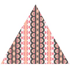 Wallpaper Cute Pattern Wooden Puzzle Triangle