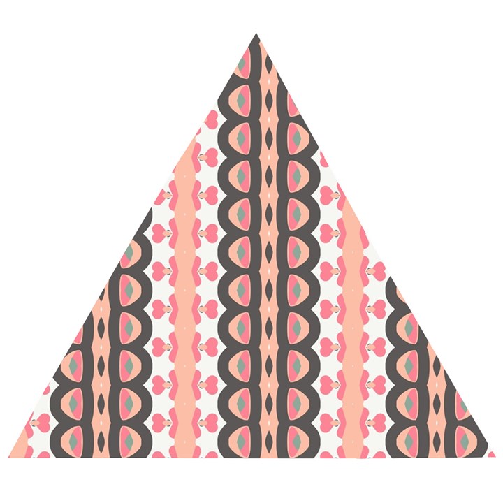 Wallpaper Cute Pattern Wooden Puzzle Triangle