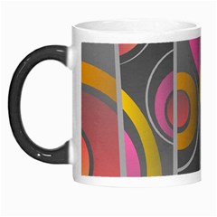 Abstract Colorful Background Grey Morph Mugs