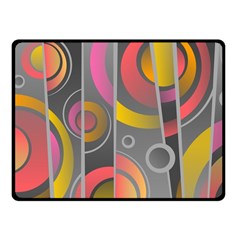 Abstract Colorful Background Grey Fleece Blanket (small) by HermanTelo